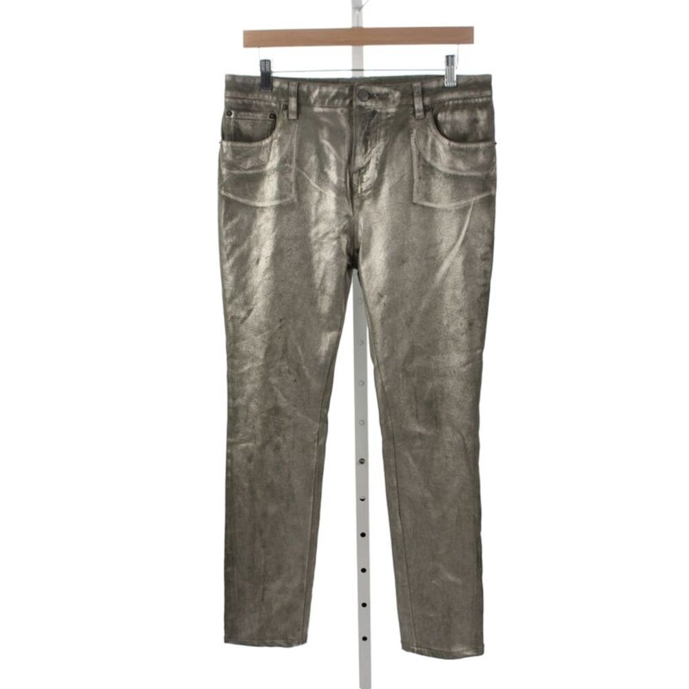 Roberto Cavalli Unisex Skinny Dark Gray Jeans Size 46